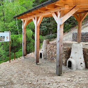 Riproduzione degli antichi forni | © Consorzio Turistico Piana Rotaliana Königsberg