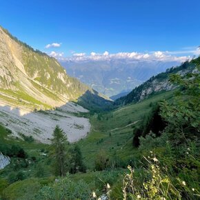 The Val Masun in summer seen from the Bocca Tortavai | © Madonna di Campiglio Azienda per il Turismo 