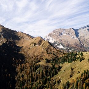 The Val Benolina and in the background the Adamello massif | © Madonna di Campiglio Azienda per il Turismo 