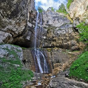 Camino Jacobeo d'Anaunia - Stage I, Part 2 from Fondo to Senale - Tret Waterfall variant | © APT Val di Non 