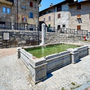 Fontana di piazza Sivrè | © Madonna di Campiglio Azienda per il Turismo 