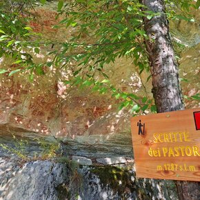 Le scritte dei pastori | © APT Fiemme Cembra