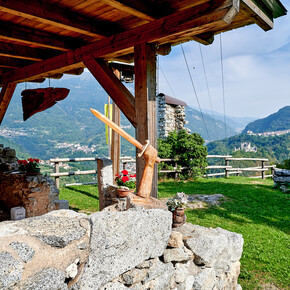 Particolare presso la chiesetta di San Martino | © APT Madonna di Campiglio, Pinzolo, Val Rendena