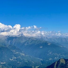 Carè Alto seen from the Cadria peak | © APT Madonna di Campiglio, Pinzolo, Val Rendena