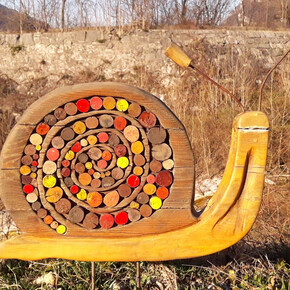 Lila und die Magie des Waldes - Schnecke | © APT Rovereto Vallagarina Monte Baldo