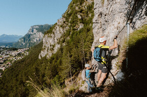 Ferrata Croce di Fai | © APT Dolomiti di Brenta e Paganella
