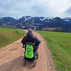 Il rientro sullo sterrato | © APT Fiemme Cembra