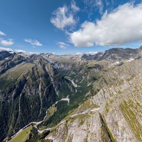 View of the Val Genova and the Adamello group from the Val Rocchette | © Madonna di Campiglio Azienda per il Turismo 