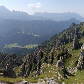 CRODA GRANDA - AGNER WILD TREK - ETAPPE 1 - Sagron Mis (Chalet Giasenei) - Malga Cavallera | © APT San Martino di Castrozza, Primiero e Vanoi