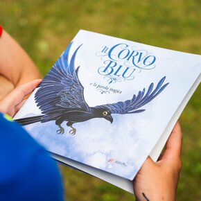 Il corvo blu ©Archivio impianti Catinaccio Buffaure | © APT Val di Fassa