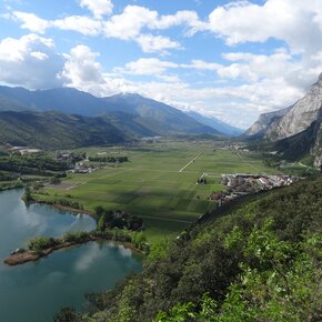 View from the ferrata Pisetta | © Garda Trentino