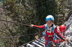 Gesicherte Klettersteige Scaloni / Cavre / Anglone | © Garda Trentino 