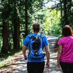 Walking in the forest | © Garda Trentino 
