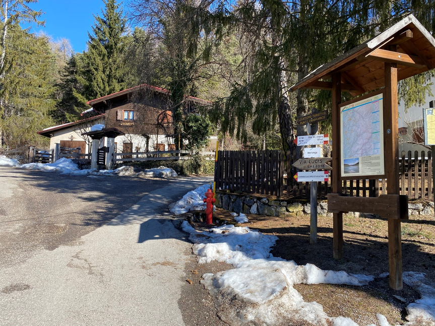 Val di Non - area sosta camper Merlonga