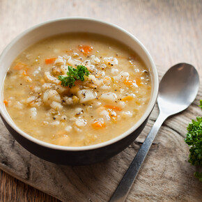 Trentino style Barley Soup