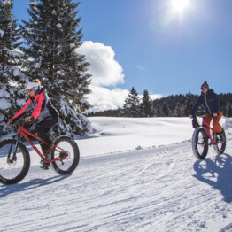 Fatbike a Passo Coe | © Apt Alpe Cimbra