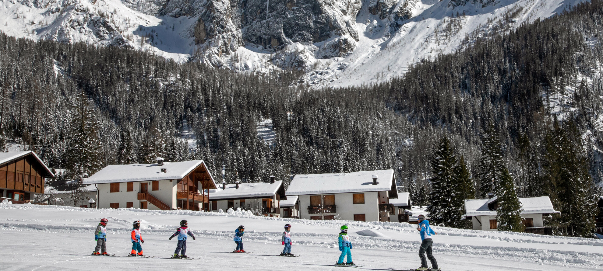 Ski school is in session