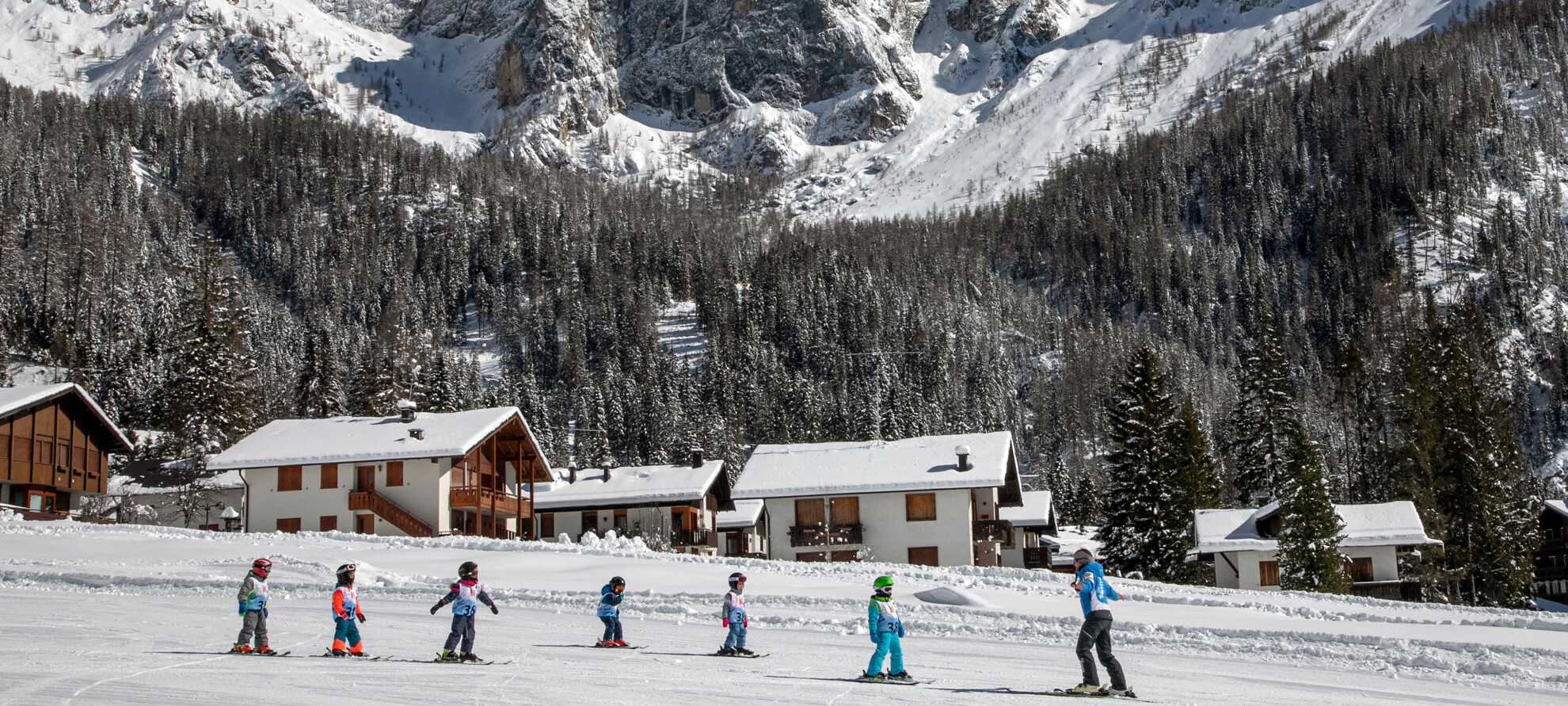 Ski school is in session