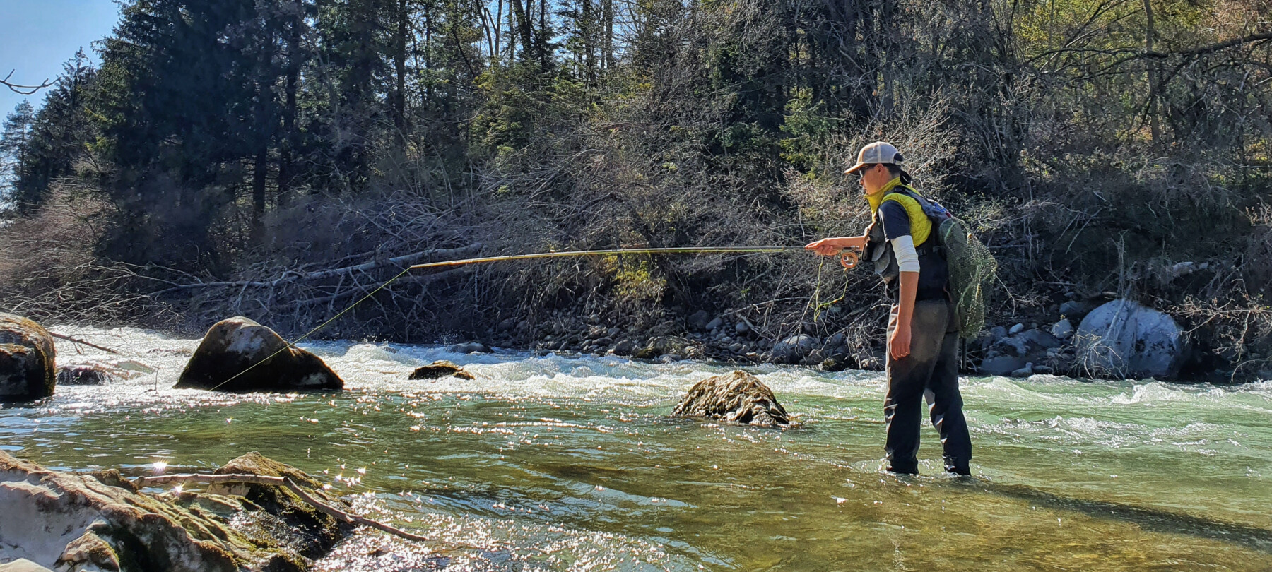 Leitfaden zum Äschenangeln im Trentino