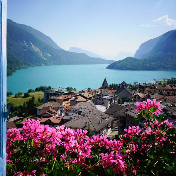 Lago di Molveno - camera con vista