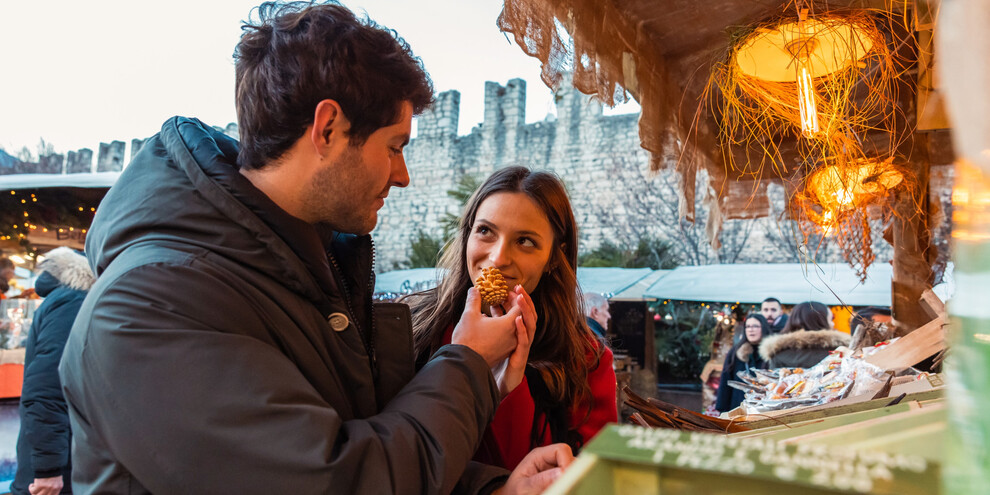 Valle dell'Adige - Trento - Piazza Fiera - Mercatini di Natale | © Marco Gober