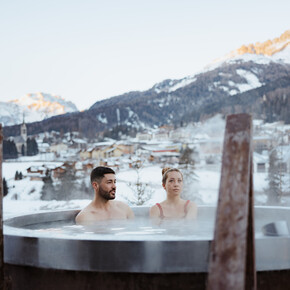 Val di Fassa - Pozza di Fassa - QC Terme Dolomiti - Tinozza | © Alex Moling