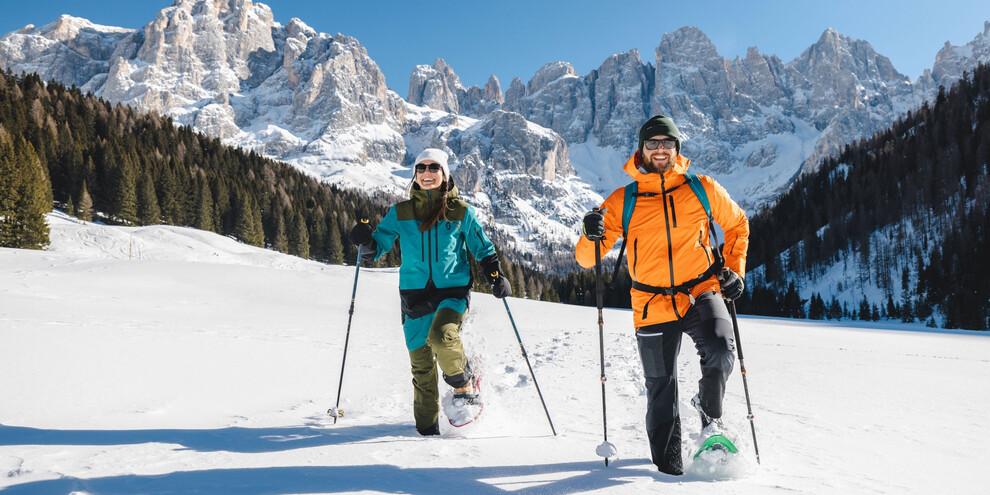Прогулки на снегоступах и пешие походы в парке