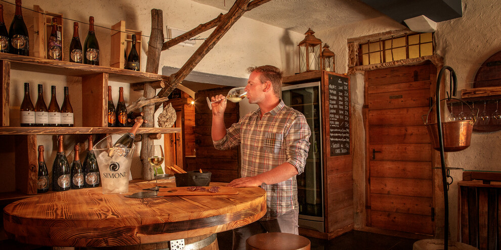 Tasting in Val di Cembra