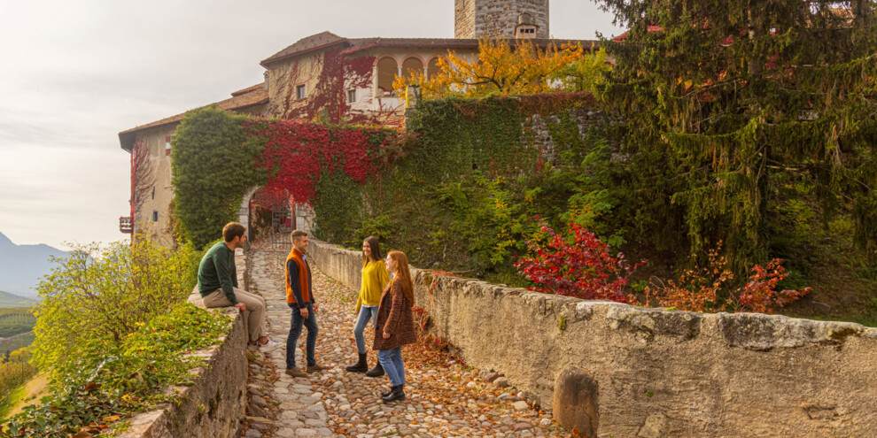 Hledání stop na hradě Castel Valer