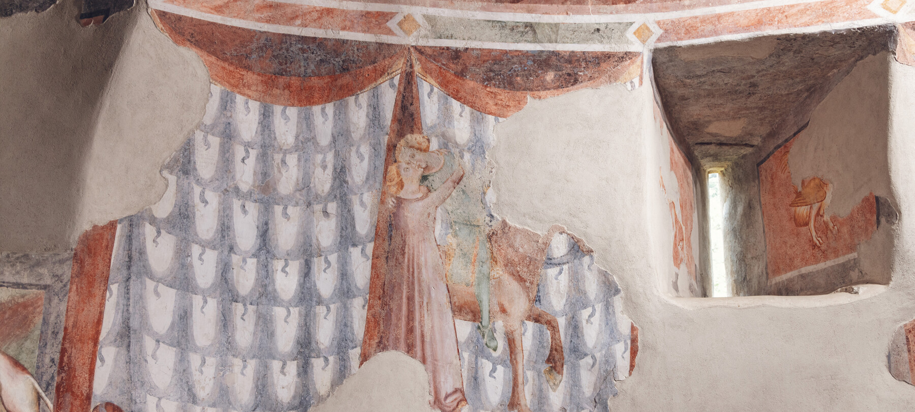 Het kasteel van Avio in Vallagarina, tussen verhalen over liefde en oorlog