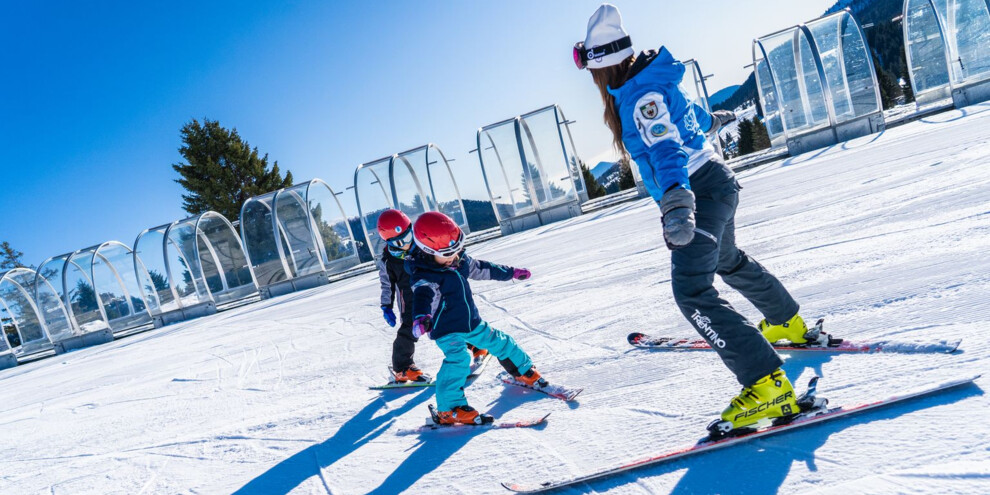 Alpe Cimbra_bambini_sci_fondo_piccolo_2018_Famiglia