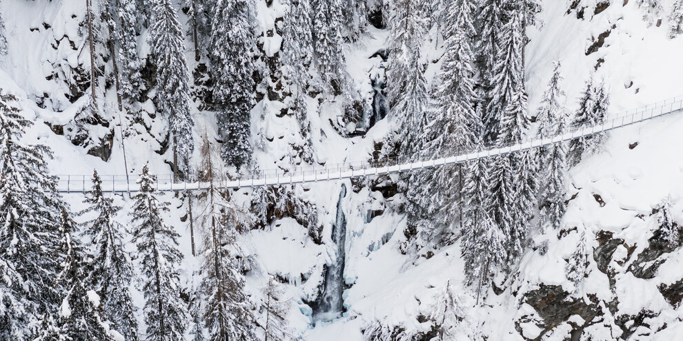 Ponte sospeso - Malga Fratte