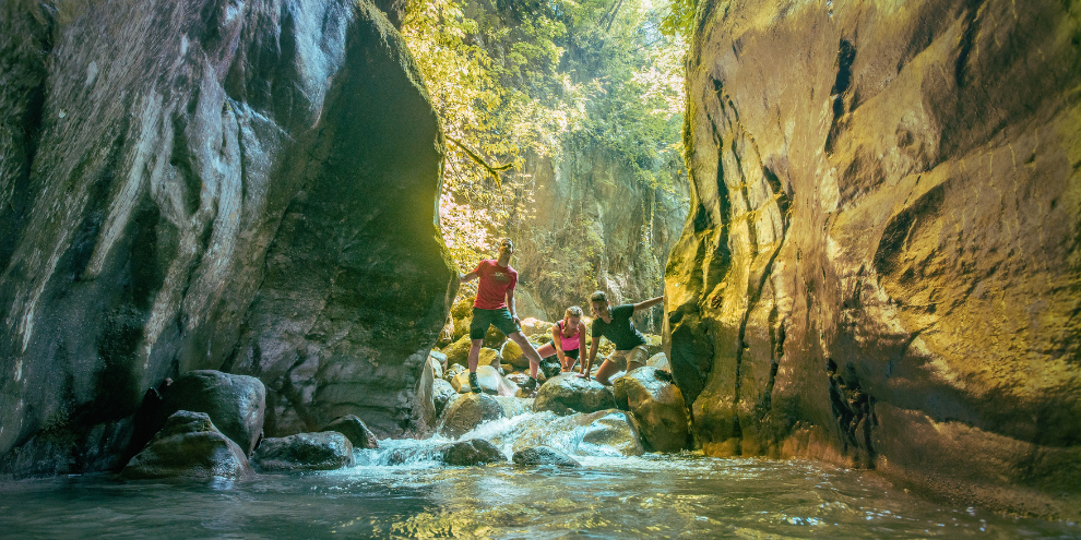 River trekking in Vallagarina