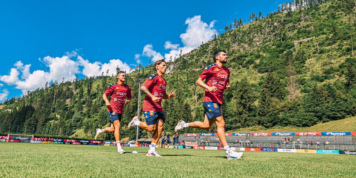 I ritiri di calcio estivi in Trentino