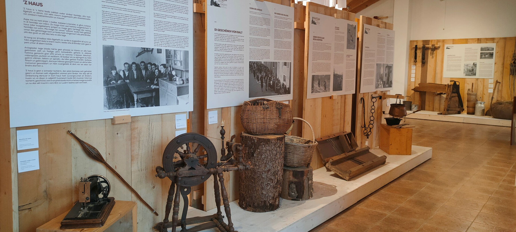 La mostra “Radici” al Museo di Luserna