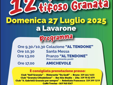 12 festa del tifoso