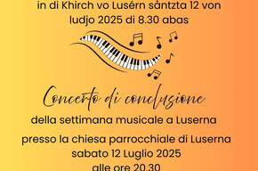 concerto di conclusione