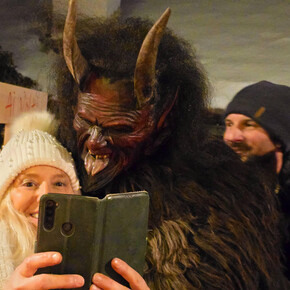 The Krampus at the Christmas Markets
