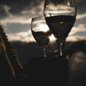 High-altitude sunsets 