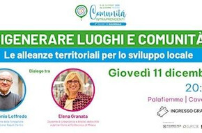 rigenerare luoghi e comunità