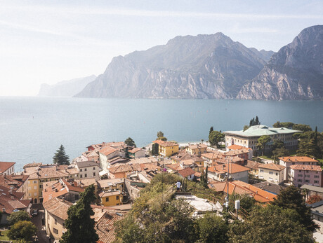 Flea market in Torbole sul Garda