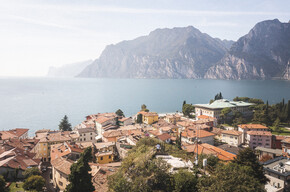 Flea market in Torbole sul Garda