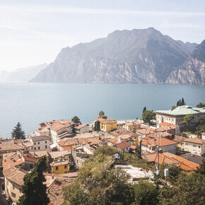 Flea market in Torbole sul Garda