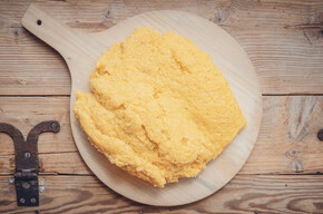 Polenta e mortadella