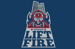 Garda Lift On Fire