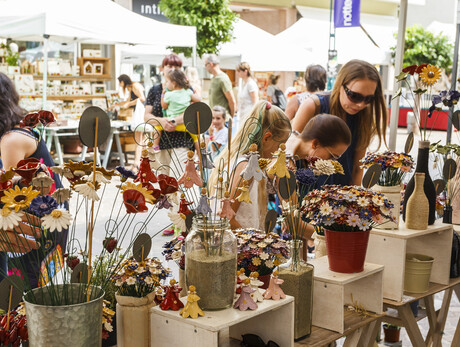 Weekly market in Riva del Garda