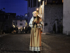 NATIVITY SCENE IN LUNDO VILLAGE