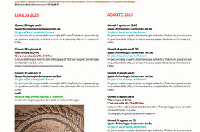 Summer archaeology in Trento - Sas Underground Archaeological Site and Villa Romana di Orfeo