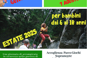 Arrampicata con Guida Alpina per bambini - Sopramonte