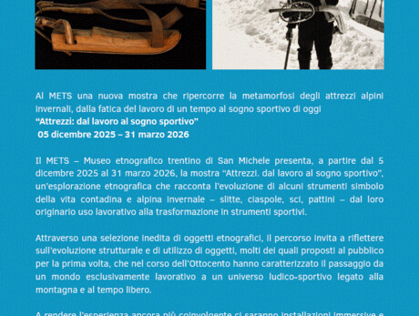 Attrezzi - Dal lavoro al sogno sportivo - METS